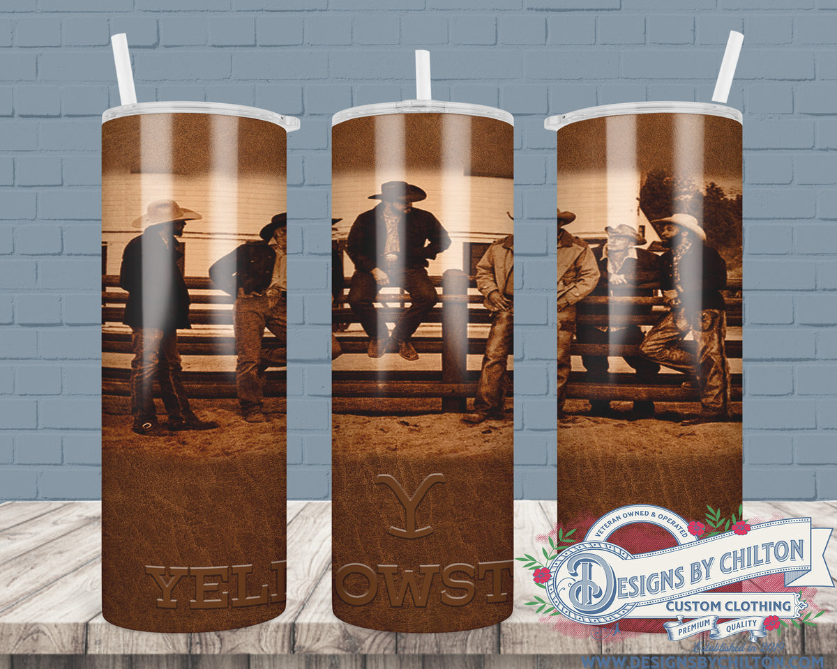 20oz Skinny Men of Yellowstone Tumbler