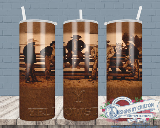 20oz Skinny Men of Yellowstone Tumbler