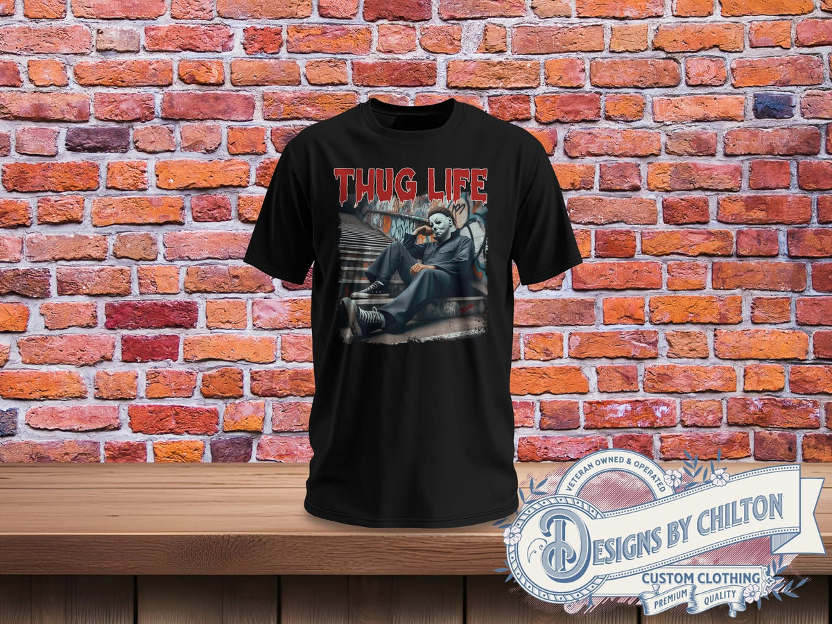 Thug Life Michael Myers t-shirt