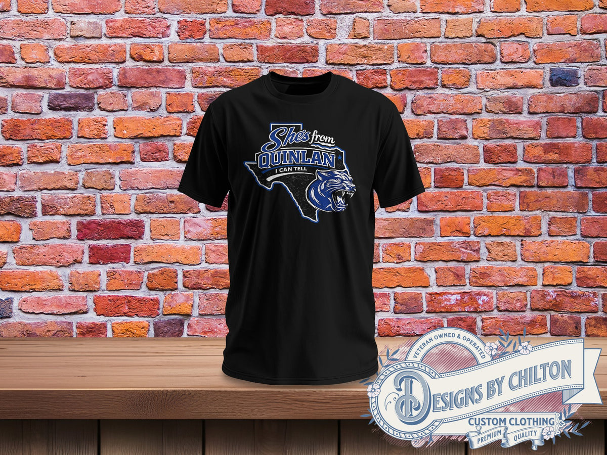 She is from Quinlan panther t-shirt