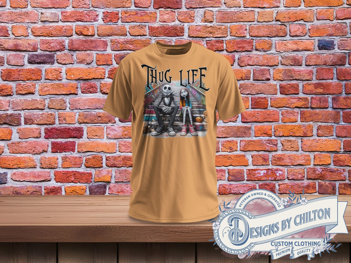 Thug Life Nightmare Before Christmas t-shirt