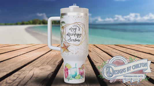 40oz Day Drinking Season Tumbler