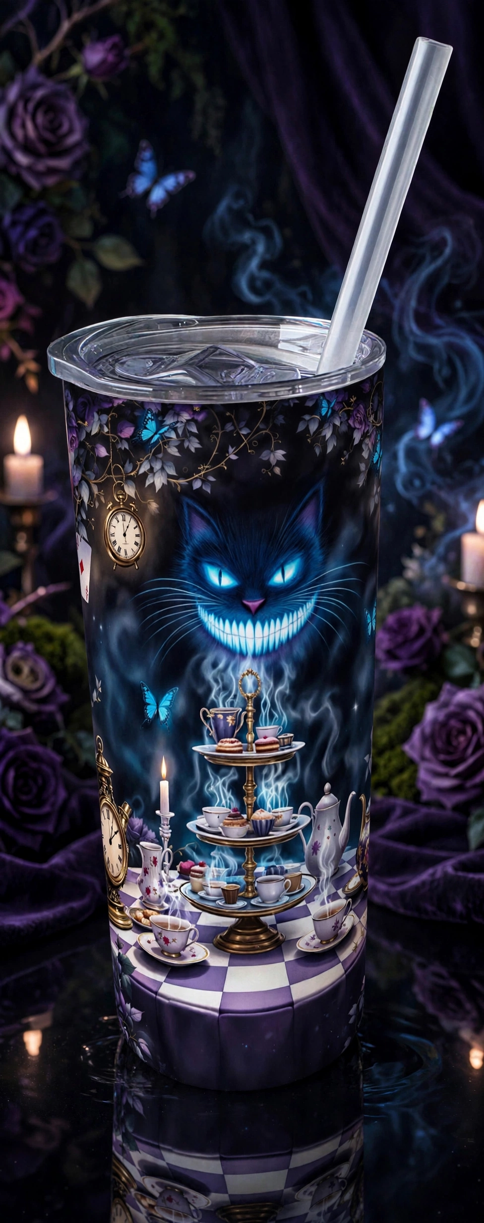 20oz Skinny Tea Party Tumbler